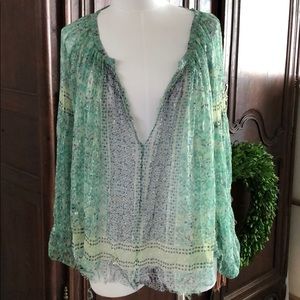 Free people sheer top